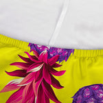 Purple EDM Pineapple Pattern Print Sofa Cover