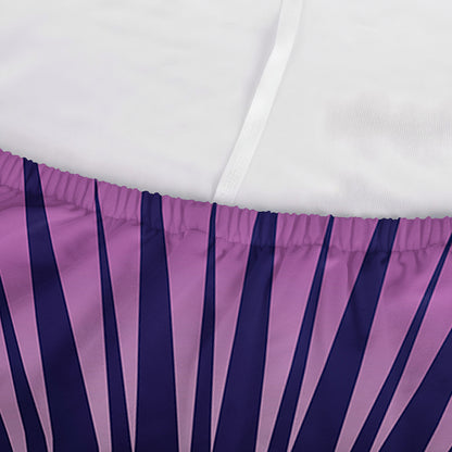 Purple Eye of Providence Print Sofa Cover