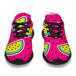 Purple Fancy Watermelon Pattern Print Sport Shoes GearFrost