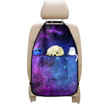 Purple Galaxy Space Blue Starfield Print Car Seat Organizers