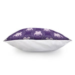 Purple Gemini Zodiac Pattern Print Pillow Cover