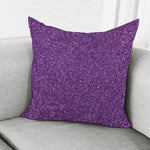 Purple Glitter Artwork Print (NOT Real Glitter) Pillow Cover