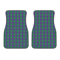 Purple Grape Pattern Print Front Car Floor Mats
