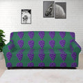 Purple Grape Pattern Print Sofa Cover