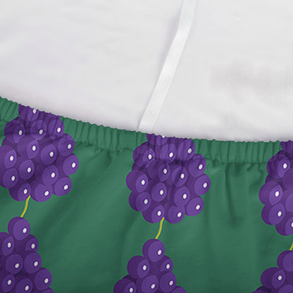 Purple Grape Pattern Print Sofa Cover
