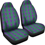 Purple Grape Pattern Print Universal Fit Car Seat Covers