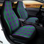 Purple Grape Pattern Print Universal Fit Car Seat Covers
