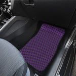 Purple Halloween Pattern Print Front Car Floor Mats