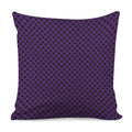 Purple Halloween Pattern Print Pillow Cover