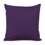 Purple Halloween Pattern Print Pillow Cover