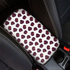 Purple Halloween Pumpkin Pattern Print Car Center Console Cover