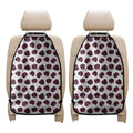 Purple Halloween Pumpkin Pattern Print Car Seat Organizers