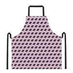 Purple Holy Bible Pattern Print Apron