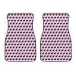 Purple Holy Bible Pattern Print Front Car Floor Mats