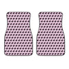 Purple Holy Bible Pattern Print Front Car Floor Mats