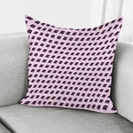 Purple Holy Bible Pattern Print Pillow Cover