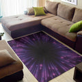 Purple Hyperspace Print Floor Mat
