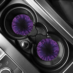 Purple Hyperspace Print Car Coasters