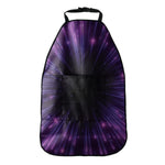 Purple Hyperspace Print Car Seat Organizers