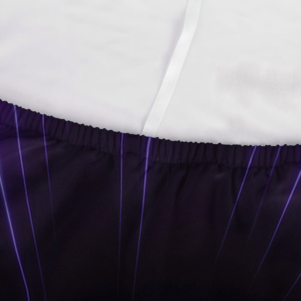 Purple Hyperspace Print Sofa Cover