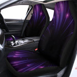 Purple Hyperspace Print Universal Fit Car Seat Covers