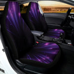 Purple Hyperspace Print Universal Fit Car Seat Covers