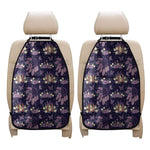 Purple Indian Dream Catcher Print Car Seat Organizers