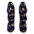 Purple Indian Dream Catcher Print Muay Thai Shin Guards