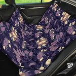 Purple Indian Dream Catcher Print Pet Car Back Seat Cover