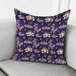 Purple Indian Dream Catcher Print Pillow Cover