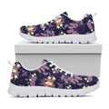 Purple Indian Dream Catcher Print White Running Shoes