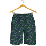 Purple Lavender Pattern Print Men's Shorts