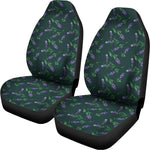 Purple Lavender Pattern Print Universal Fit Car Seat Covers