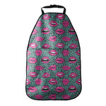 Purple Lips Pattern Print Car Seat Organizers