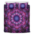 Purple Mandala Flower Print Duvet Cover Bedding Set