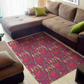 Purple Native Dream Catcher Print Floor Mat