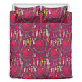 Purple Native Dream Catcher Print Duvet Cover Bedding Set