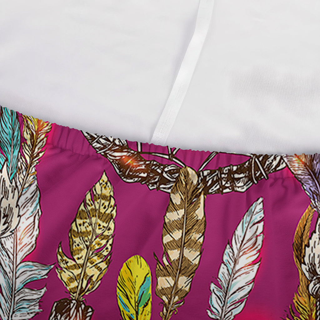 Purple Native Dream Catcher Print Sofa Cover