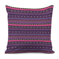 Purple Native Tribal Pattern Print Pillow Cover