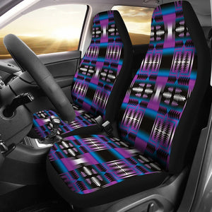 Purple Native Universal Fit Car Seat Covers GearFrost