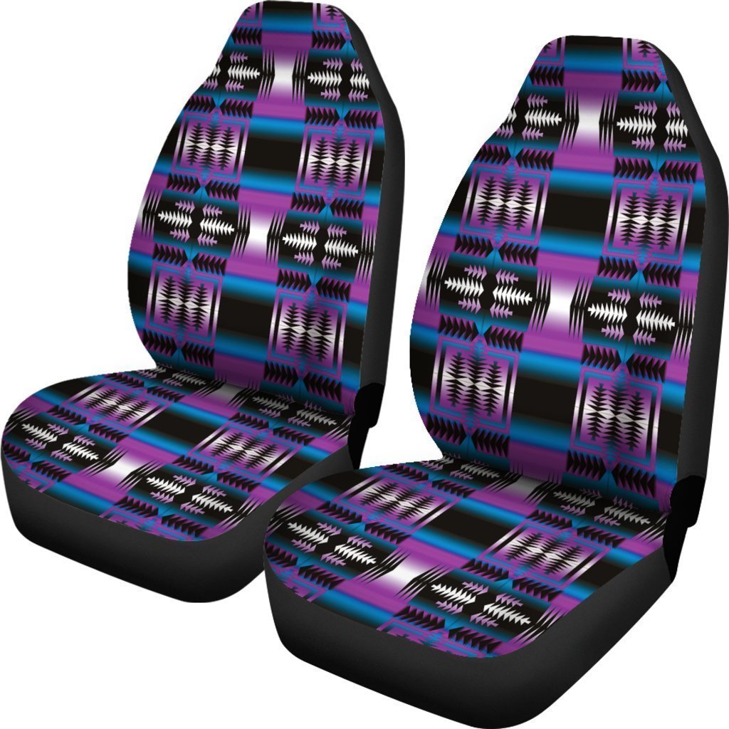 Purple Native Universal Fit Car Seat Covers GearFrost