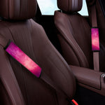 Purple Nebula Cloud Galaxy Space Print Car Seat Belt Covers