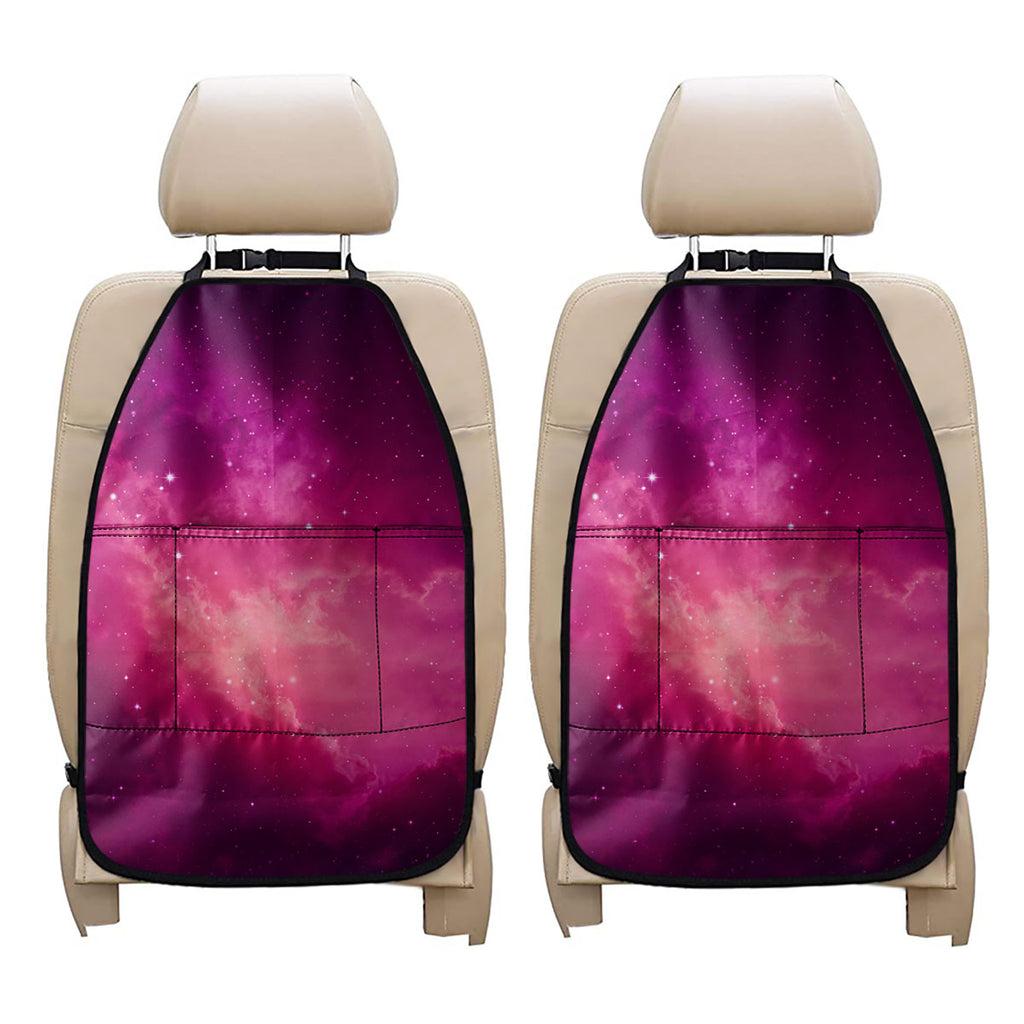 Purple Nebula Cloud Galaxy Space Print Car Seat Organizers