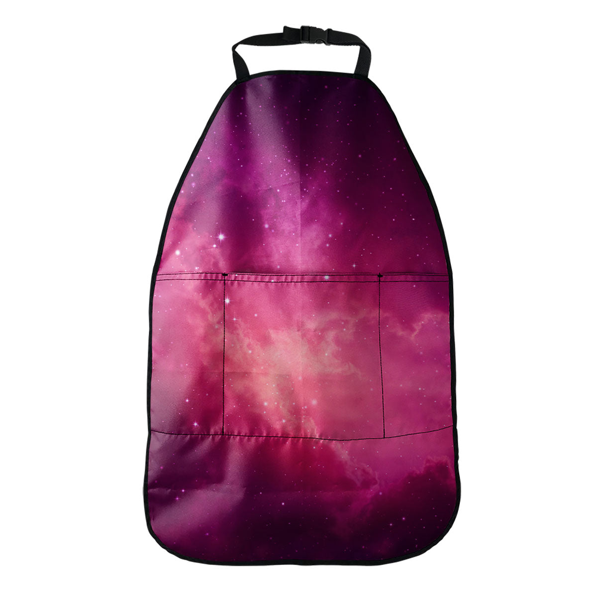 Purple Nebula Cloud Galaxy Space Print Car Seat Organizers