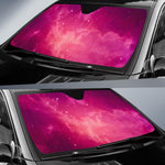 Purple Nebula Cloud Galaxy Space Print Car Sun Shade GearFrost