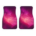 Purple Nebula Cloud Galaxy Space Print Front Car Floor Mats
