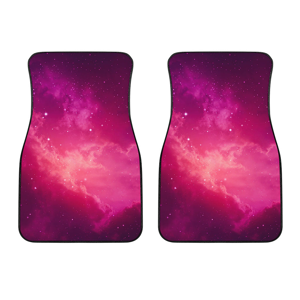 Purple Nebula Cloud Galaxy Space Print Front Car Floor Mats