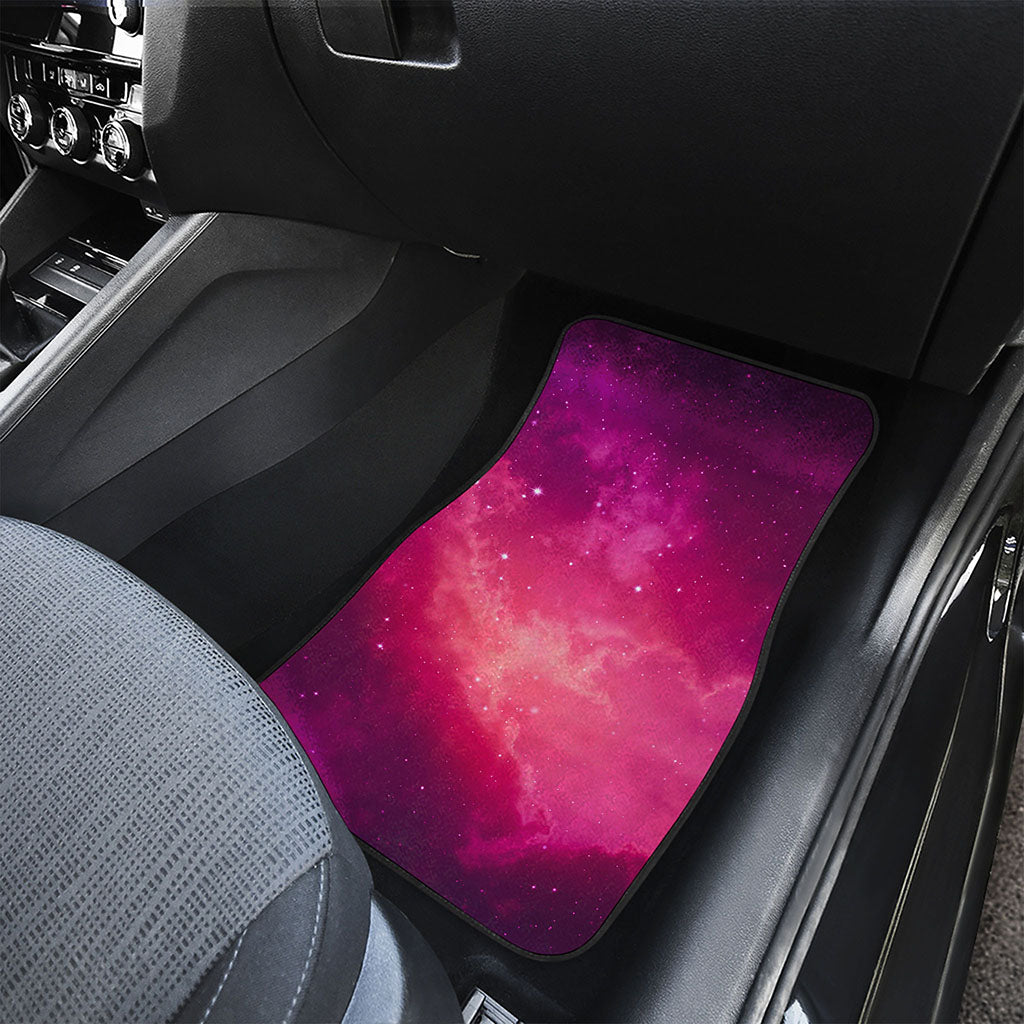 Purple Nebula Cloud Galaxy Space Print Front Car Floor Mats