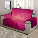 Purple Nebula Cloud Galaxy Space Print Half Sofa Protector