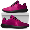 Purple Nebula Cloud Galaxy Space Print Walking Shoes